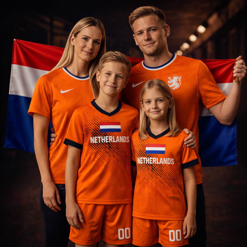 Kit Legado Holanda 2026 – Edição Família - Imagem 2