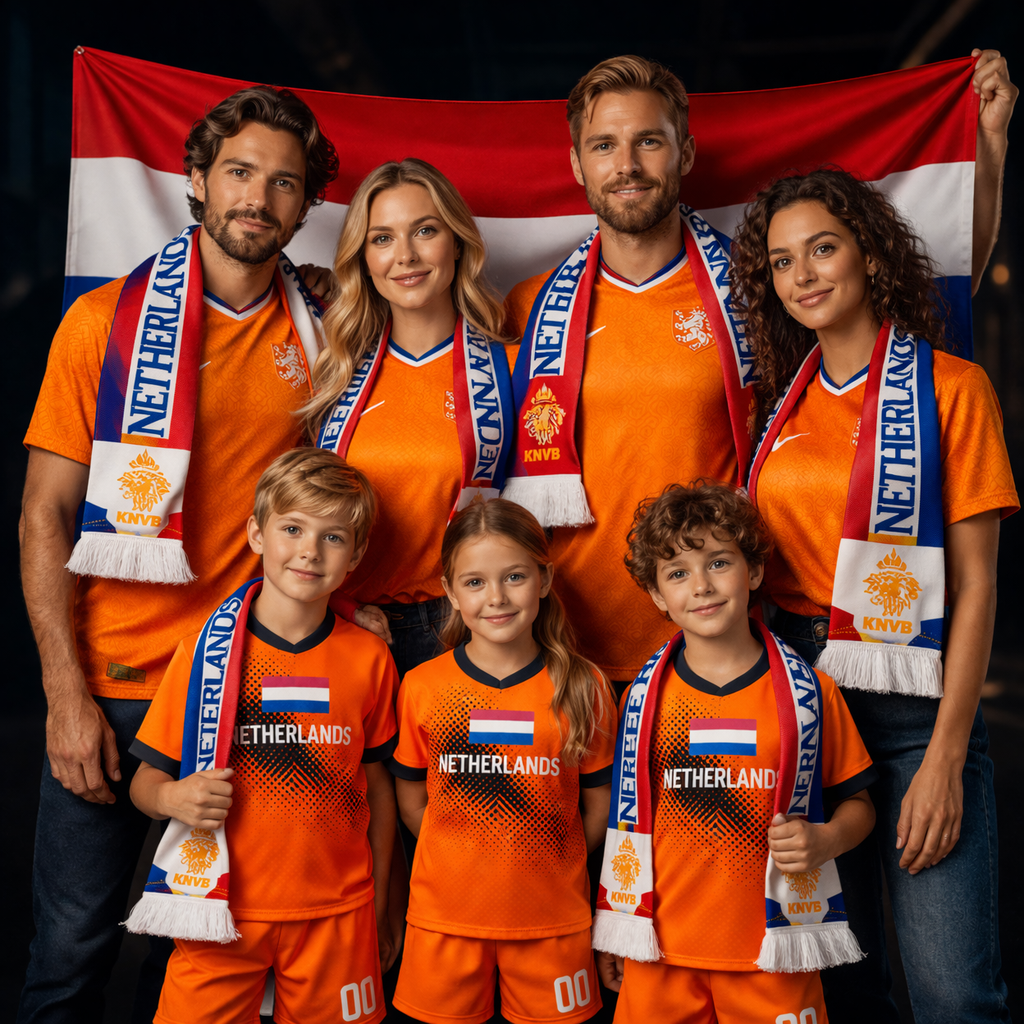 Kit União Nacional Holanda 2026 – Edição Tribo - Imagem 2